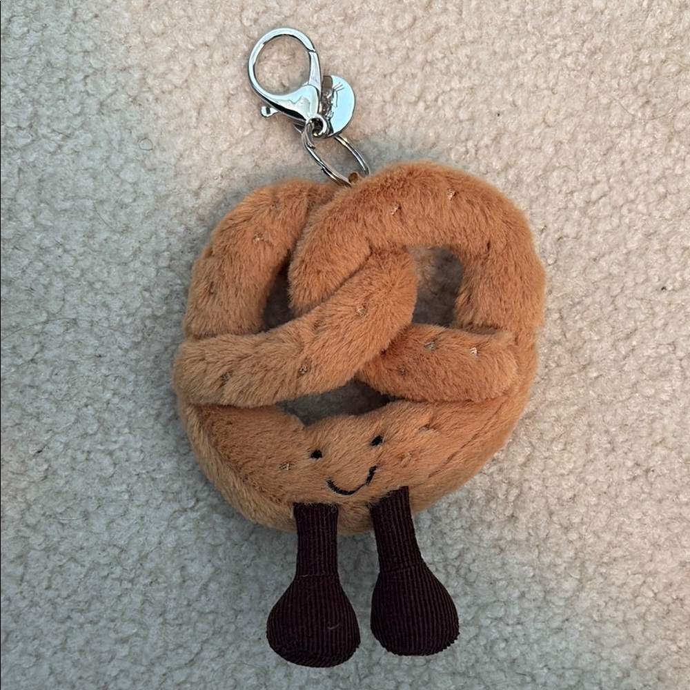 Jellycat Amuseables Pretzel Bag Charm